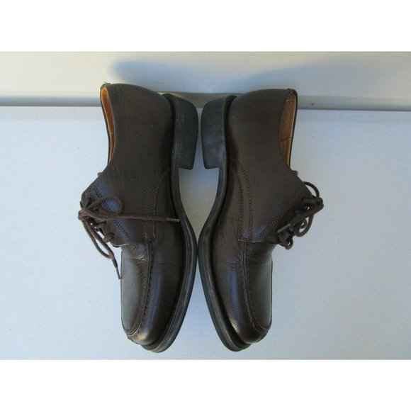Sandro Moscoloni Vineyard 3060 Brown Leather Mens Dress Shoes Oxfords Size 7D main image 4